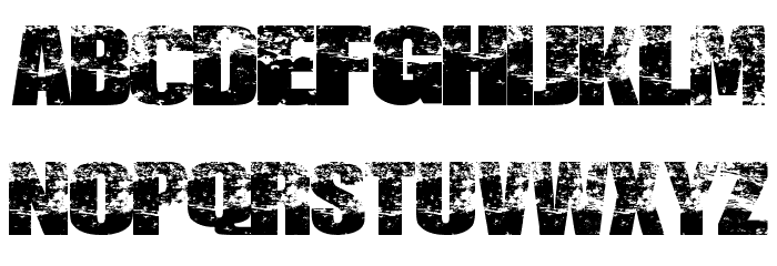 DESTRUCCION Font LOWERCASE