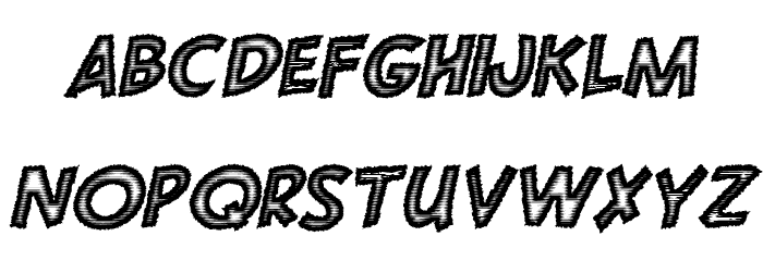 DETUNIZED PERSONAL USE Regular Font LOWERCASE