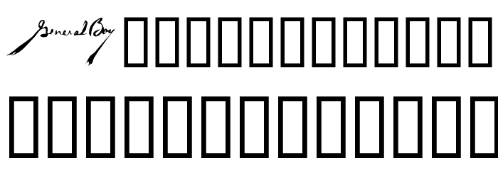 DEVO Dingbats 10 Font LOWERCASE