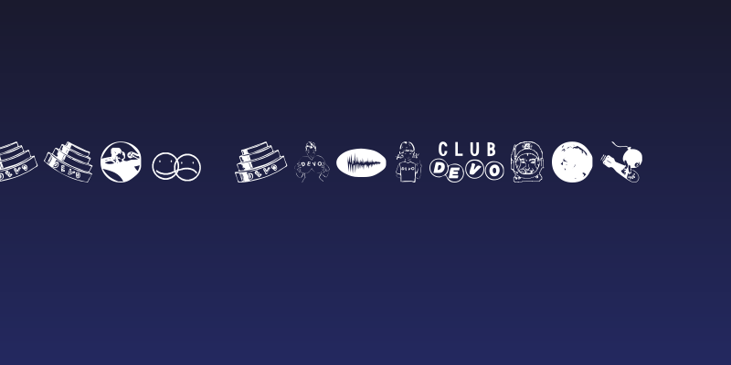 DEVO Dingbats 13 Social Header