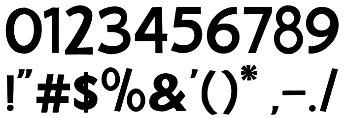 DEVOTTEDEMO-Regular Font OTHER CHARS