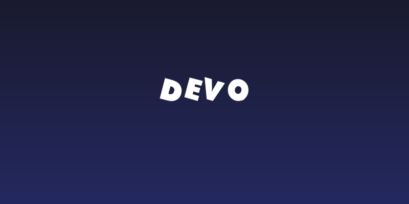DEVO Social Header