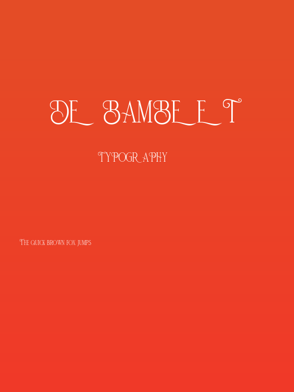 De Bambeet Poster