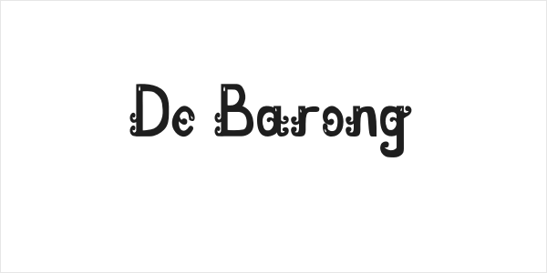 De Barong Logo