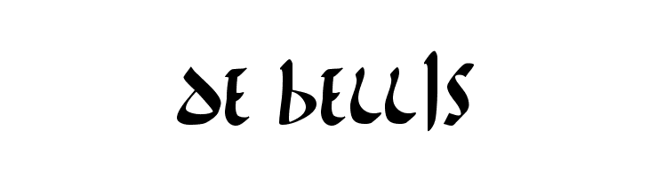 De Bellis  免费字体下载