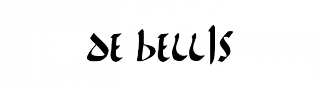 De Bellis  Frei Schriftart Herunterladen
