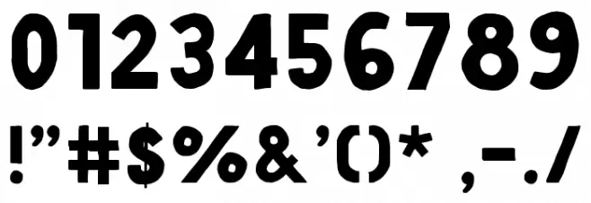 De Facto Zamosc Font OTHER CHARS