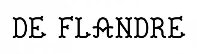 De Flandre  Frei Schriftart Herunterladen