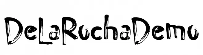 De La Rocha Demo  नि: शुल्क फ़ॉन्ट्स डाउनलोड