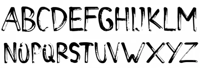 De La Rocha Demo Schriftart Groß