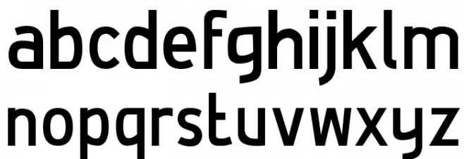 De Luxe Bold خط أحرف صغيرة