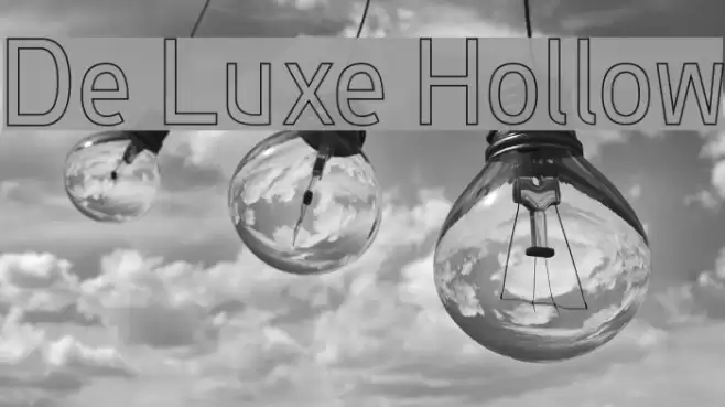 De Luxe Hollow  examples