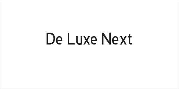 De Luxe Next Logo