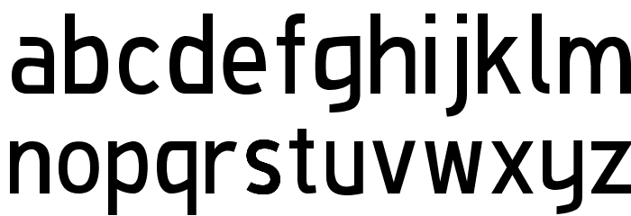 De Luxe Next Font LOWERCASE