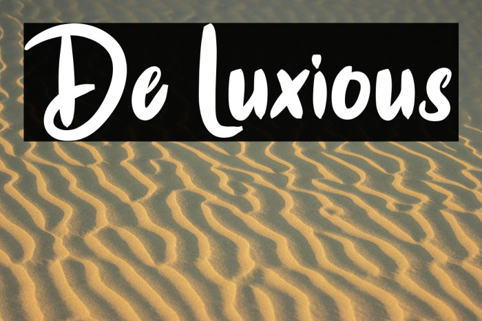 De Luxious Example 1
