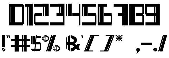 De Oranje Font OTHER CHARS