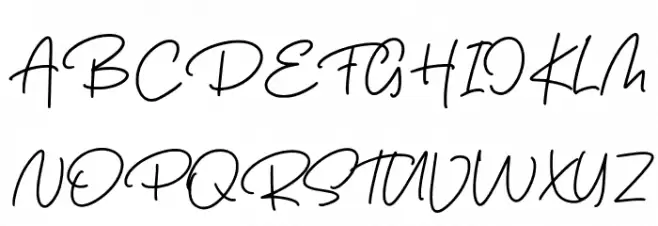 De Orleans Schriftart Groß