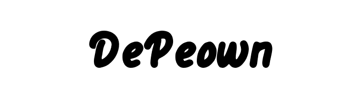 De Peown Font
