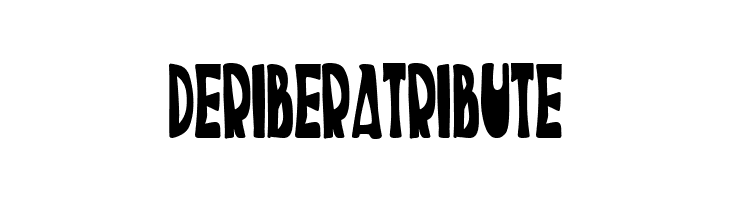 De Ribera Tribute Caratteri