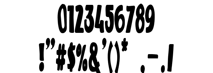 De Ribera Tribute Font OTHER CHARS
