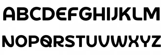 De Rotterdam Demo Regular 字体 大写