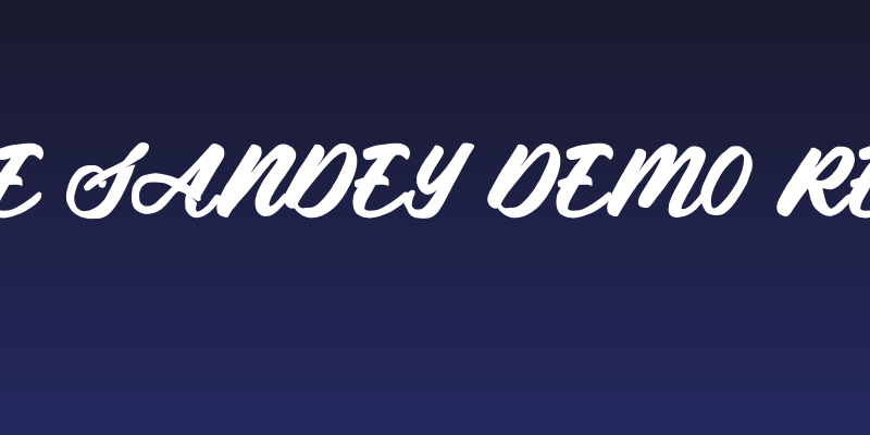 De Sandey Demo Reg Social Header