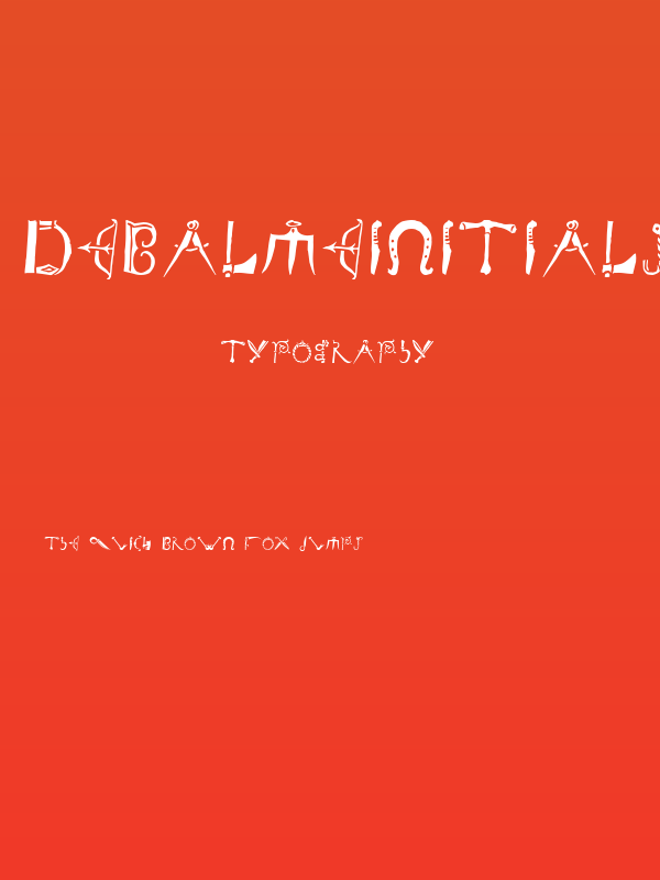 DeBalmeInitials Poster