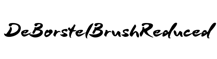 DeBorstelBrushReduced  font caratteri gratis