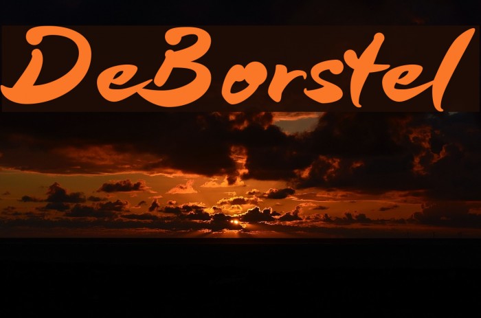 DeBorstel Font examples