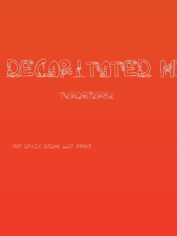 DeCAPitated Medium Poster