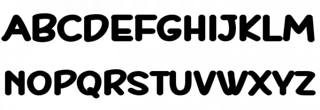 DeFonarts Bold Шрифта ВЕРХНИЙ