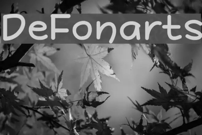 DeFonarts Font examples