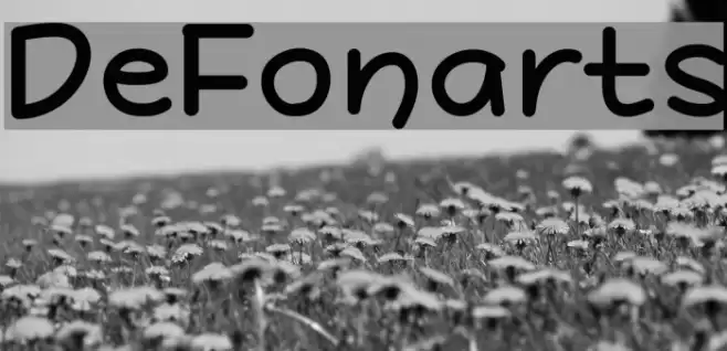 DeFonarts Font examples