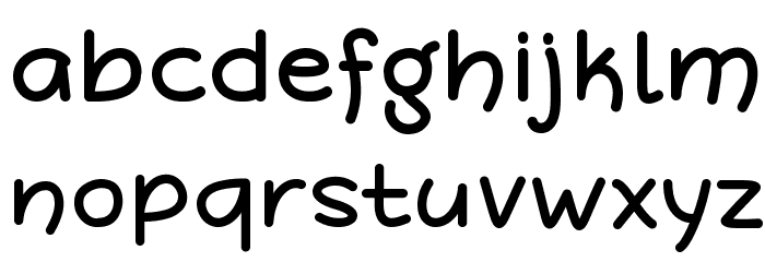 DeFonarts Font LOWERCASE