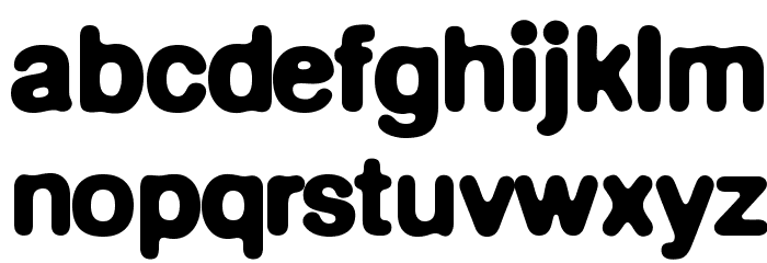 DeFonte-DemiGrasreduit Font LOWERCASE