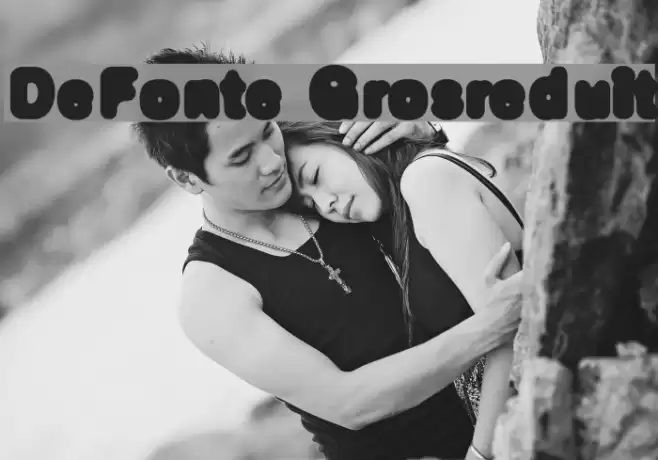 DeFonte-Grosreduit フォント examples