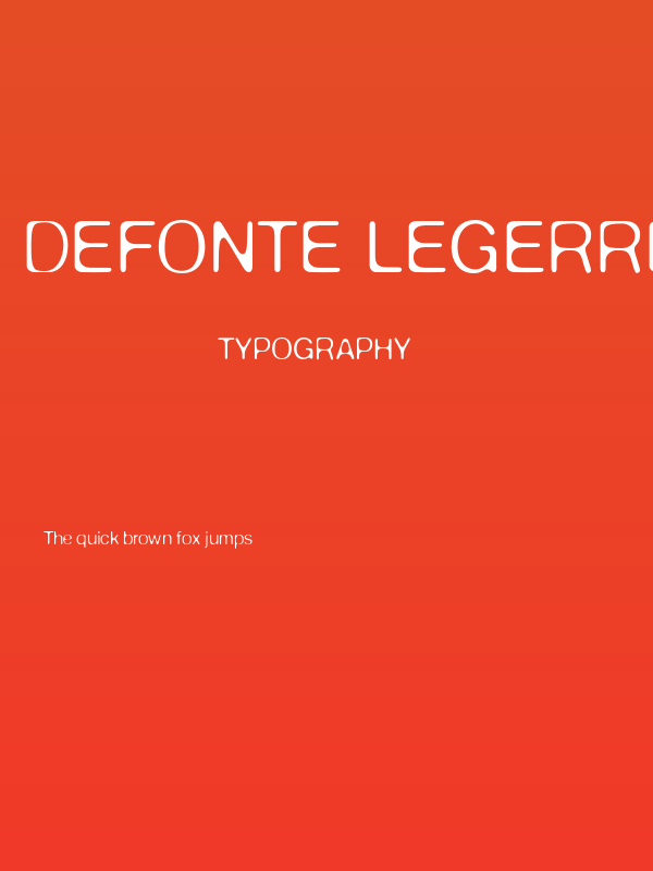 DeFonte-Legerreduit Poster