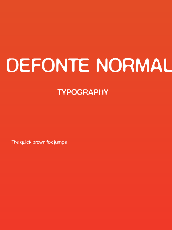 DeFonte-Normalereduit Poster