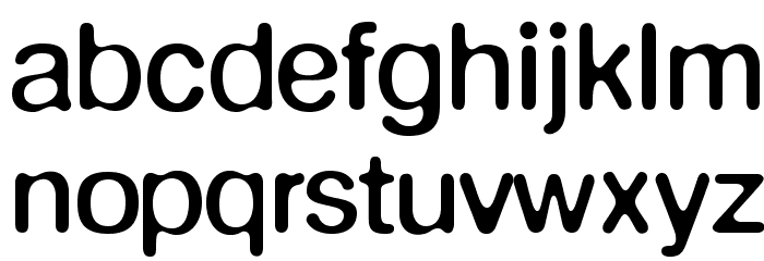 DeFonte-Normalereduit Font LOWERCASE