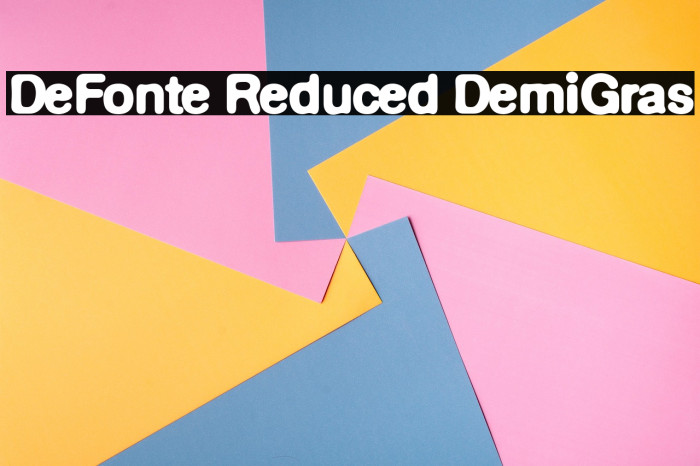 DeFonte Reduced DemiGras Example 2