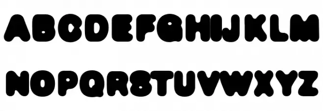 DeFonte Reduced Gros Шрифта ВЕРХНИЙ