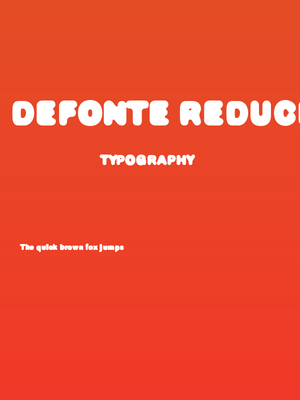 DeFonte Reduced Gros Poster