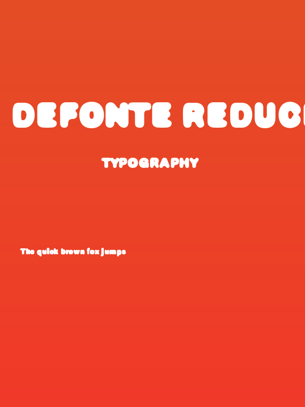 DeFonte Reduced Gros Poster