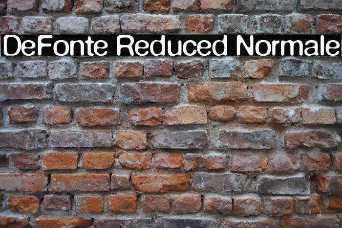 DeFonte Reduced Normale Example 2