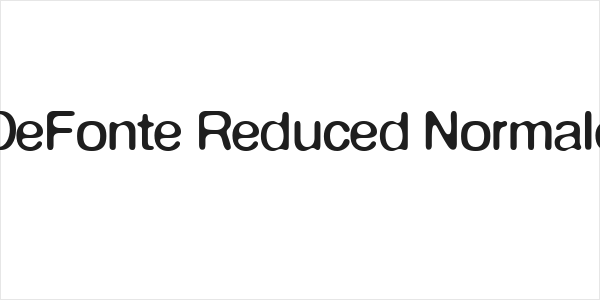 DeFonte Reduced Normale Logo