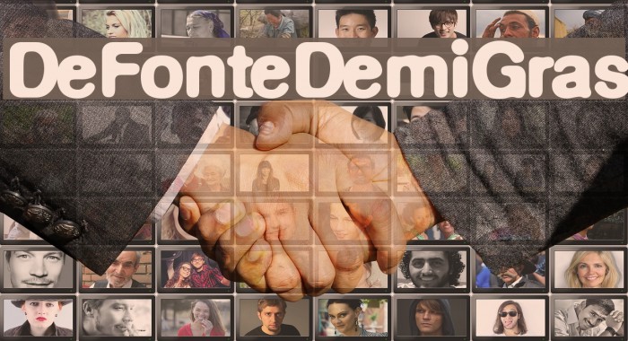 DeFonteDemiGras Font examples