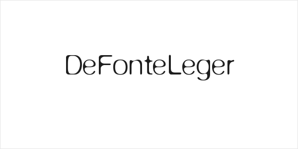 DeFonteLeger Logo