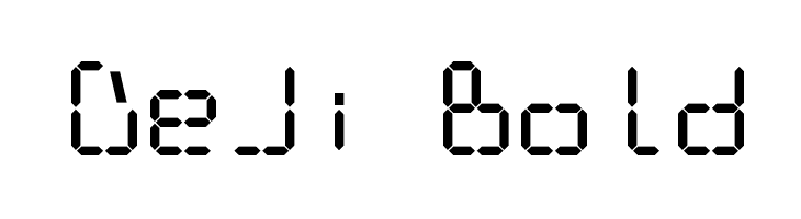 DeJi Bold Font