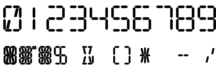 DeJiBold Font OTHER CHARS