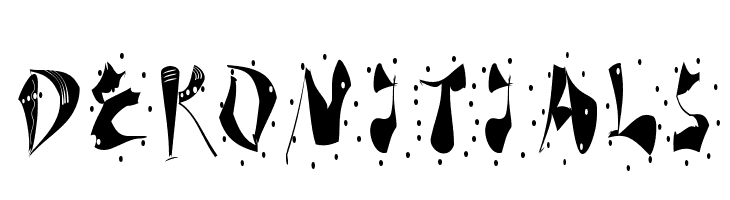 DeKonitials Font